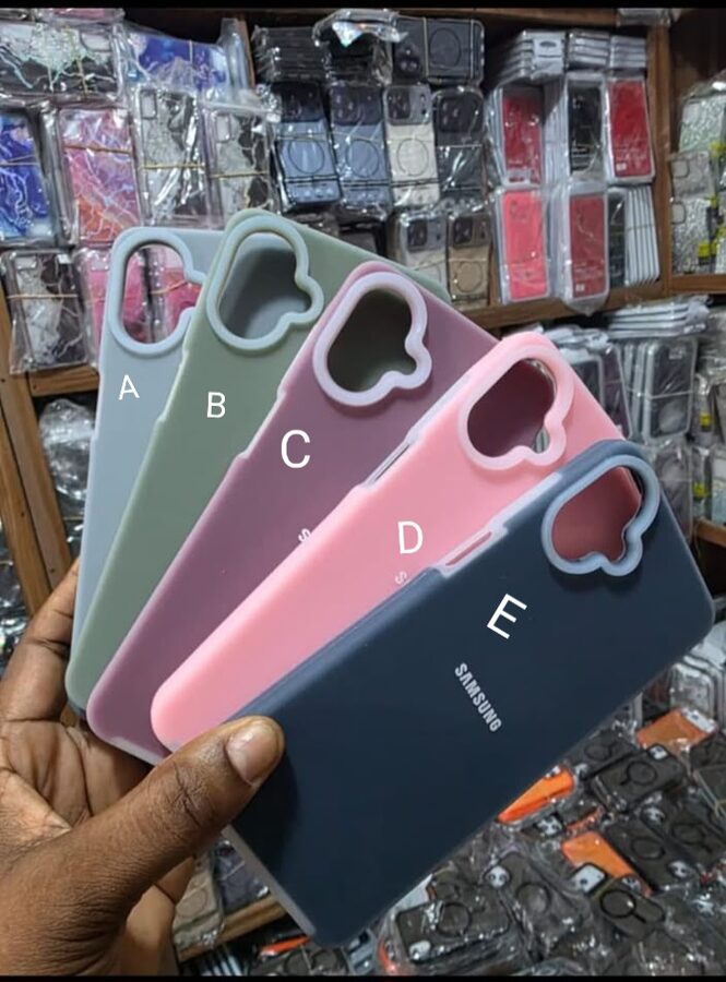 Jelly silicone cover for Samsung A06 picture 1