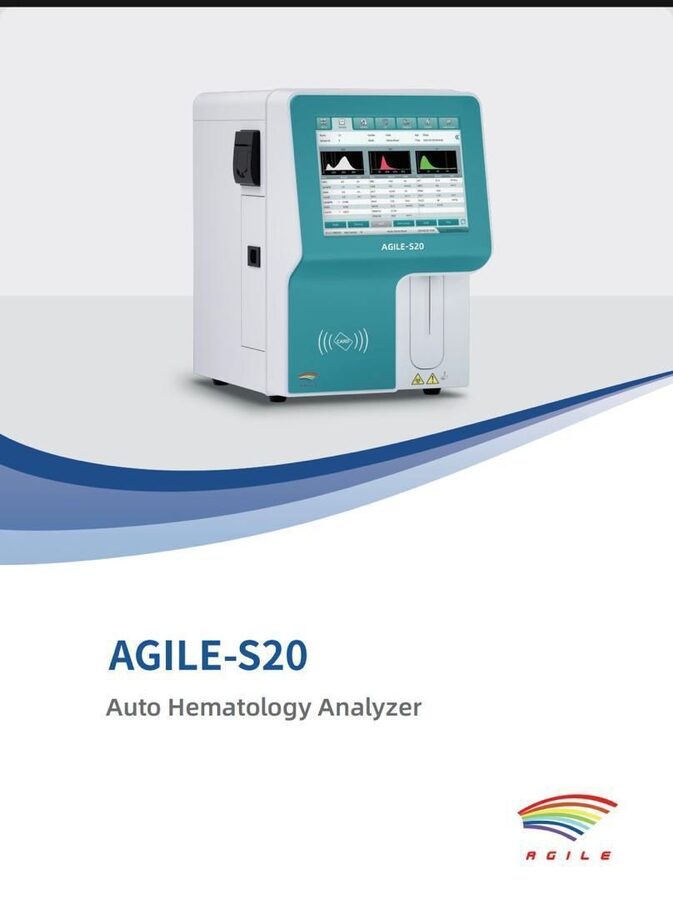 Agile S20 Fully Automated Hematology Analyzer 3 Part open